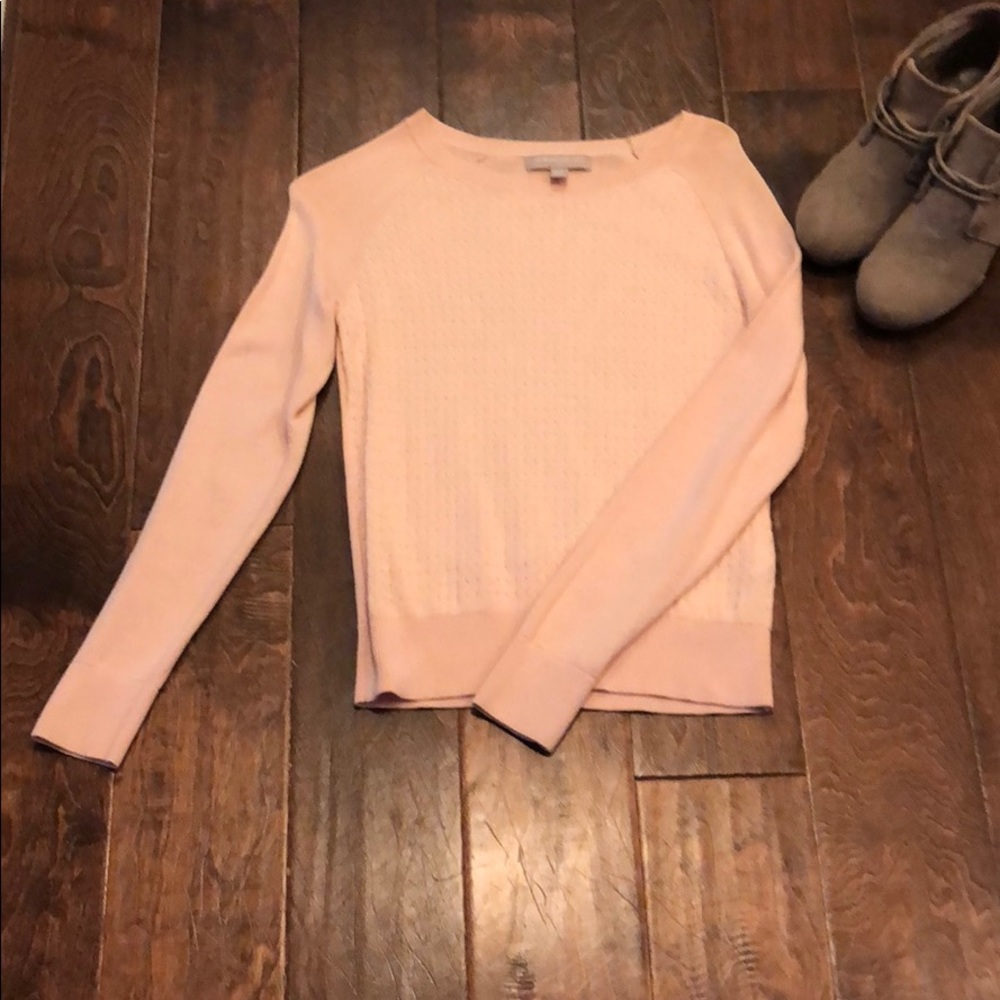 Banana Republic blush sweater, never worn